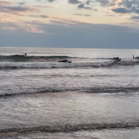 日曜日の夕方のスモールウェーブは楽しい！！の画像