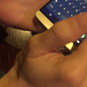 【動画】スマホの素晴らしい打ち方☆の画像