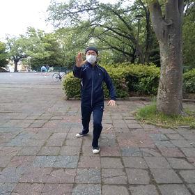 公園で練習(6)の画像