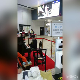 ストリートピアノに挑戦❣️【動画】の画像
