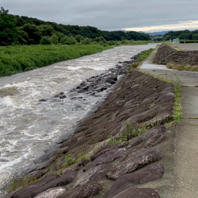 今日の那珂川　の画像