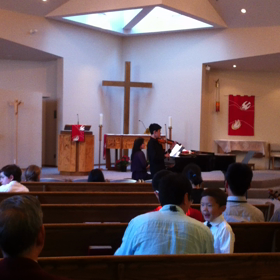 バイオリン発表会の画像