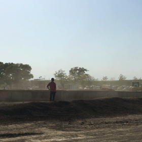 CRF450R　オフビ練習　息子の画像