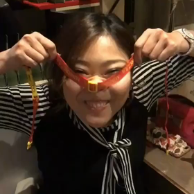 鼻取れた。。音出してね！の画像