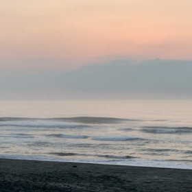 7月25日千葉北、東浪見の朝の波の画像