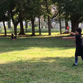 航空公園ジャベリック練習①の画像