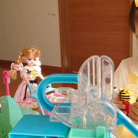 リカちゃん遊び❤の画像