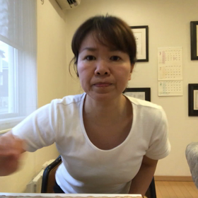 小顔矯正+骨盤矯正、セルライト腹部・腰 H 様20190215｜心月整体院・奈良施術院・女性専用の画像