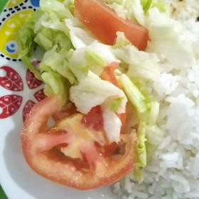 Arroz, pescado y más..の画像