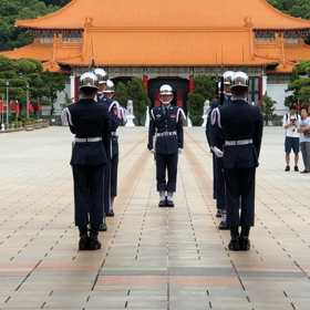 台湾へ 9 ふらっと 忠烈祠 衛兵交代式⑤の画像