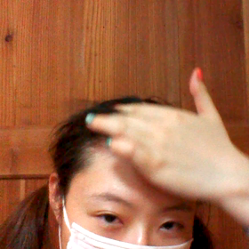 髪型の動画、2の2の画像