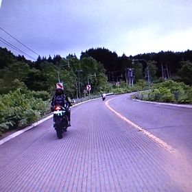 バイクツーリングの画像