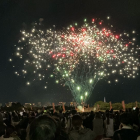 ひがよど祭り フィナーレ花火の画像