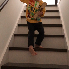 苦手な階段降り　できるようになりましたの画像