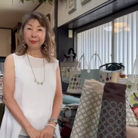 柴田明美　新入荷生地を動画でご紹介の画像