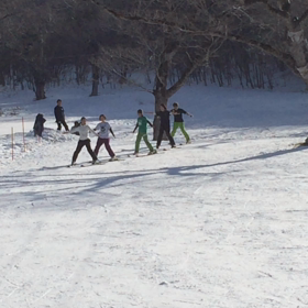 スキー指導の画像