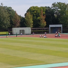 市民陸上女子リレー①の画像