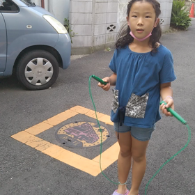 二重飛びの画像