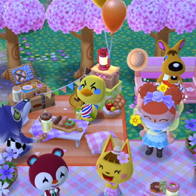 ポケ森  花イベクリアの画像