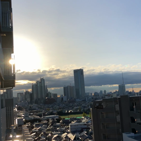 雨上がりの空は気持ちいい♫そしてそれは何だの画像