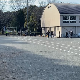 1月15日記録会(Eグループ)100mゴール付近⑧の画像