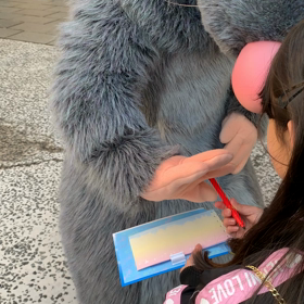 ディズニーシー□レミーがサインしてくれましたの画像