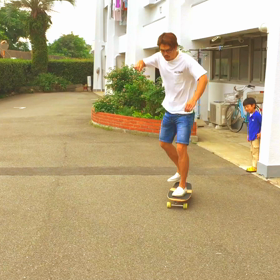 アメブロでもスケボー！？の画像