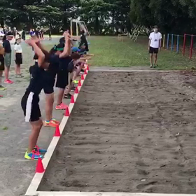 7月9日 立ち幅跳び⑤の画像