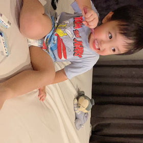 歯磨きしっかりと❤️の画像