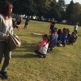 10色リレーバトンパス④の画像