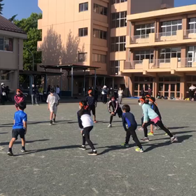 5月1日 所走練習 準備運動&ジョグバトン③の画像