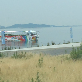 滋賀 水陸両用車の画像