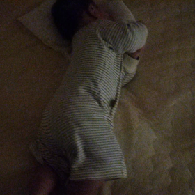 自主練中の画像