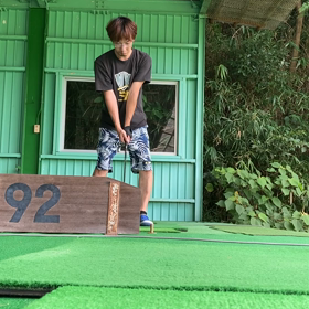 今日は一転してフェード練習の画像