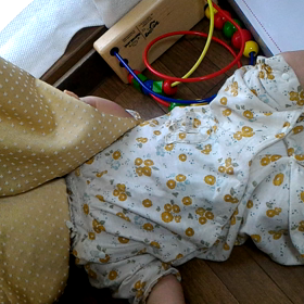 ８m１３d(280d)  今度☀晴れたら️(*Ü*)ﾉ"の画像