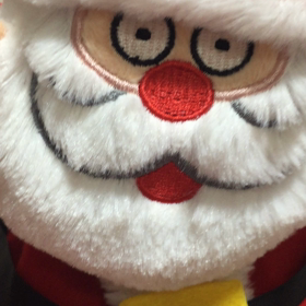 踊るサンタの画像