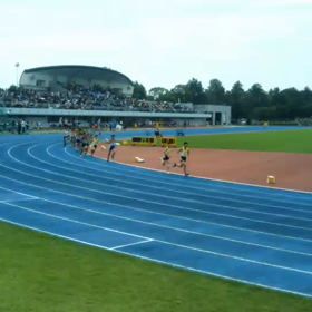 男子1000ｍ１組目 前半の画像