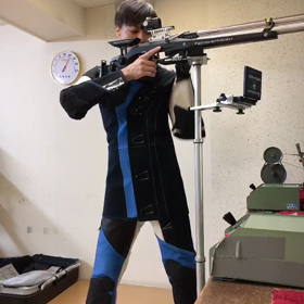 エアライフル射撃の画像