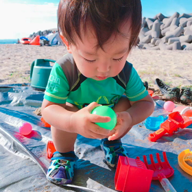 海♡デビューの画像