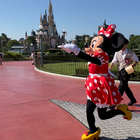 ミッキーを見つけての画像