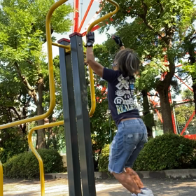 チンニングの画像