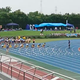 女子100ｍ ８組目の画像