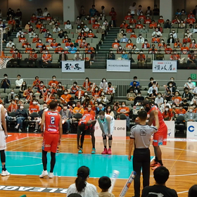 広島ドラゴンフライズvsアルバルク東京の画像