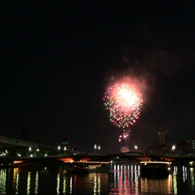 ❤️隅田川花火大会動画❤️①の画像