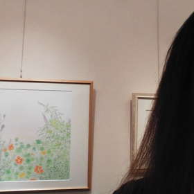 本日、個展最終日になりました。の画像