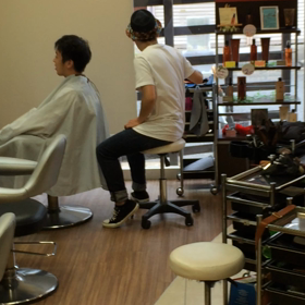 都賀美容室モアビー☆営業1コマの画像