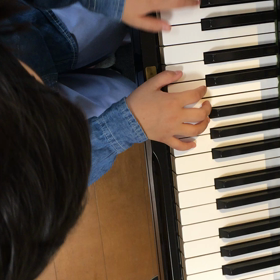 分散和音に挑む2年生さんの画像