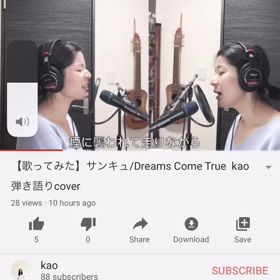 【歌ってみた】サンキュ/Dreams Come Trueの画像