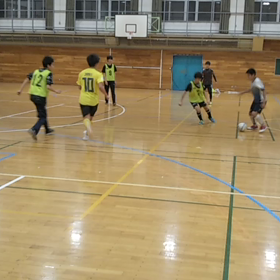 昨日の体育館動画の画像