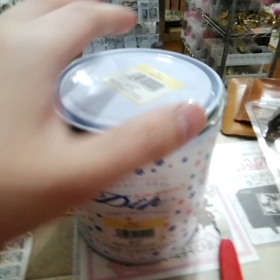 トウペのアメリカンフラワーの缶を開けたよ？の画像